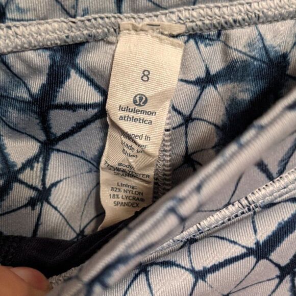 Lululemon | Retreat Yogi Crop Star Crushed Silver Fox Deep Navy - Picture 6 of 11